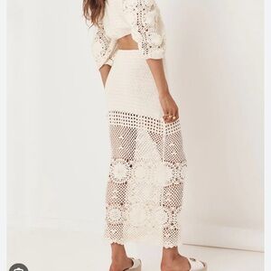 Spell let the sunshine in crochet skirt